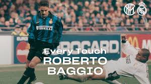 Futbolistas que han jugado el derbi de milán con el inter y el milan. Every Touch Roberto Baggio In Inter 3 1 Real Madrid 1998 99 Uefa Champions League Youtube