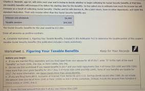 Instead, use the worksheet in irs pub. A Complete Worksheet 1 Completing All Blanks 1 Chegg Com