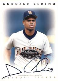He died on october 28, 2000 in santo domingo, dominican republic. 1996 Leaf Signature Autographs Silver 41 Andujar Cedeno Sports Memorabilia Fan Shop Sports Cards Baseball Trading Cards Romeinformation It