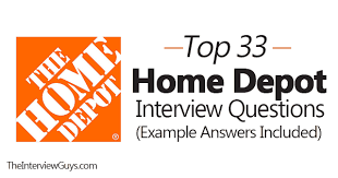 Wear dark jeans (if appropriate) rather than scaling up to slacks. Top 33 Home Depot Interview Questions Example Answers Included