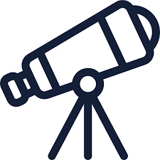 Choose from 240+ telescope icon graphic resources and download in the form of png, eps, ai or psd. Telescope Icon 5267 Dryicons