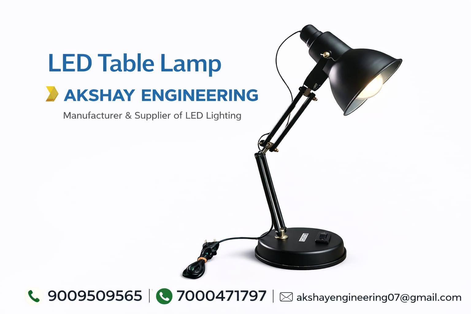 LED Study Table Lamp | Adjustable Desk Lamp product image