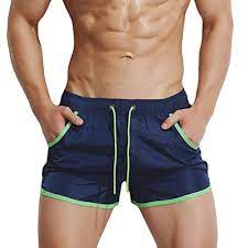 4,9 su 5 stelle 7. Yanhoo Costume Da Bagno Per Uomo Uomo Mens Traspirante Costumi Da Bagno Pantaloni Da Bagno Pantaloncini Slim Wear Costume Da Bagno Bikini M Marina Militare