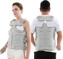 TLSO Inflatable Thoracolumbar Fixed Back Spinal Brace, Pain Relief and  Straightener for Fractures Lightweight & Adjustable Back Brace for ...