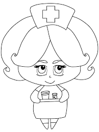 The 10 best nurse coloring pages for preschoolers: Lovely Nurse Coloring Page Free Printable Coloring Pages For Kids