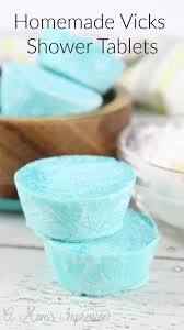 Love The Discontinued Vicks Shower Melts Make Your Own With This Diy Vapor Shower Melts Recipe This Recipe Is Withou Vicks Shower Vicks Vapor Shower Tablets