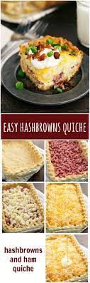 A Delicious And Easy Hasbrowns Quiche Use Up Leftover Ham Perfect Breakfast Or Brunch Quiche Recipes Yummy Breakfast Recipes