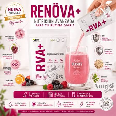 RENÖVA+ FWP Original - Colágeno Hidrolizado con Biopéptidos Áctivos 315gr. | Lider