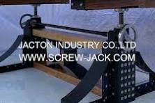 hand crank worm gear driven table system,manual screw lift ...