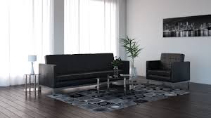 A living room with either red or black as dominant color hopes to reinforce the courageous trait in its owner every day. 8 Best Color Rug For Black Furniture Experiment With Images Roomdsign Com