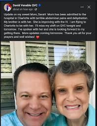 David's mother in hospital