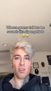 Do you hear it?? Who’s gonna tell him? 😭😭 , —————————————————————————-,  #spongebob #emo #rockmusic #tx2