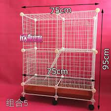 Cats naturally want to be outside where they can breathe fresh air and experience the sights, sounds and stimulation of the natural world. Usd 4 64 Combination Diy Magic Piece Pet Dog Cage Iron Mesh Fence Small Pet Multi Layer Three Layer Cat Cage House Villa Bird Cage Wholesale From China Online Shopping Buy Asian Products