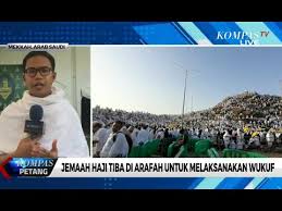 Haji 2019 Jamaah Haji Indonesia Mulai Jalani Wukuf Di Arafah Youtube