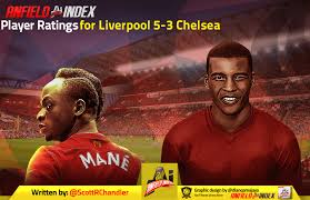 Watch extended highlights as chelsea took on southampton at st mary's stadium in the premier league. Player Ratings For Liverpool 5 3 Chelsea