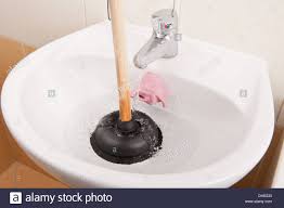 sink plunger high resolution stock