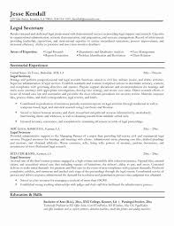 Legal Secretary Resume Example Lovely Secretary Resume Example For Legal Secretary Resume Job Resume Samples Job Resume Resume Examples