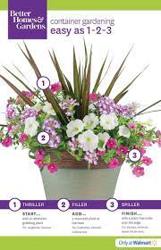Better Homes Gardens At The Walmart Garden Center Flowers Gardening Plants Container Gardening Flowers Flower Garden Design Container Gardening