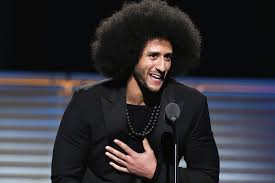 One of chauvin kneeling on floyd's neck and the other of colin kaepernick kneeling during the national anthem. Colin Kaepernick Joins Board Of Blogging Company Medium