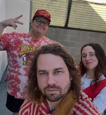 Katie and I have a new song out today called SOUTH ON 35 that we wrote FOR  and ABOUT our dear friend Caleb for his new HBO special Model Comedian,  which is