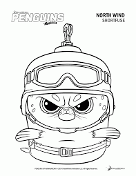 Madagascar penguins at the circus. Madagascar Coloring Pages King Julien Coloring Home