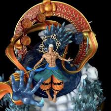 Eneru instagram photo and video on instagram. Amazon Com Kaiwenli One Piece Series Sky Piea Enel Amaru Seven Color Dimming Limited Edition Oversized Version 48 Cm High Light Luxury Anime Character Figure Model Exquisite Pvc Material Statue Best Collection Toys