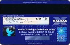 There has been significant investment in the personalization of online banking. Bank Card Reflex Light Halifax United Kingdom Of Great Britain Northern Ireland Col Gb Vi 0055 02