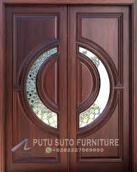 Kayu jati tpk finishing : Daun Pintu Minimalis Modern Pintu Minimalis Kayu Modern Jati Jepara