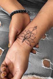 This is a very creative design, especially for women. 20 Pretty Small Wrist Placement Tattoo Ideas For Woman Page 5 Of 20 Latest Fashion Trends For Woman Wrist Tattoos For Women Unique Wrist Tattoos Small Lotus Tattoo