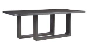 Anywhere Grey Dining Table Cb2 In 2020 Grey Dining Tables Grey Dining Modern Dining Table