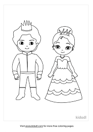 In this coloring, you can meet the beautiful couples, princes and princess: Prince And Princess Coloring Pages Free Princess Coloring Pages Kidadl