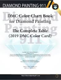 Dmc Color Chart For Diamond Painting Available On Amazon