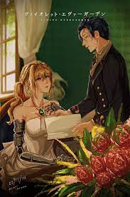 Artstation Violet Evergarden Fan Art On Upcoming Movie 2020 Izuki Kuzumiri Violet Evergarden Anime Violet Evergarden Gilbert Romantic Anime