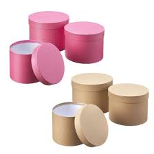 Symphony Round Lined Hat Box Set
