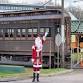 Connecticut Trolley Museum, Elf on the Elgin 303 event in East Windsor, CT