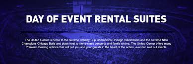 day of event rental suites premium seating options