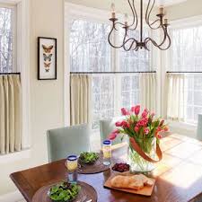 Let The Outdoors In With Short Sweet Curtains Here S How Designed Cafe Curtains Cafe Curtains Kitchen French Country Living Room