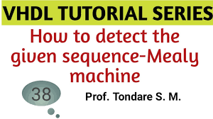 The following is a vhdl listing and simulation of a 0 1 1 0 sequence detector. Sequence Detector Mealy Machine How To Design A Mealy Sequence Detector Machine Youtube