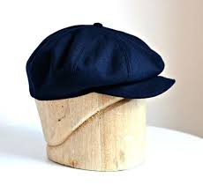 Men 39 S Newsboy Cap In Vintage Navy Wool Newsboy Hat Mens Newsboy Hat Hats For Men News Boy Hat