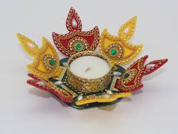 Decorative 3d Diya Rangoli Diwali Decoration Home Decore Etsy In 2020 Diya Rangoli Diwali Decorations Acrylic Rangoli