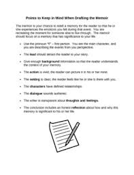 Every memoir starts that way! Memoirs Draft Worksheets Teaching Resources Teachers Pay Teachers