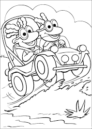 Pin by bette ryan on for merriam coloring pages for kids. Baby Scooter And Skeeter From Muppet Babies Coloring Page Free Printable Coloring Pages For Kids