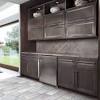 Despite wooden kitchen cabinet modern design, they add a refined, rustic feel to the kitchen. 1