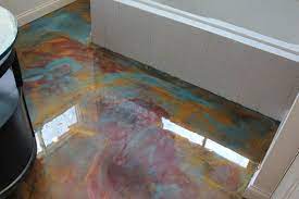 Are you floored by these stenciled concrete floor tips and ideas? Fantastic Painted Concrete Floors And Finishes Flooring Painted Concrete Floors Stained Concrete