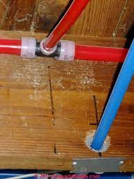 Pex Tubing Piping Cross Linked Polyethylene Pex Piping Installation Inspection Safety