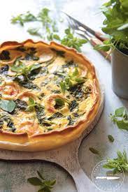 Quiche Ricotta Chevre Et Jeunes Pousses D Epinard L Atelier De Steph Et Lolie