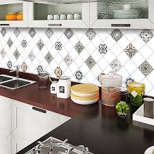 You can easily cut diy shapes according to your kitchen area, which is very interesting. Tiles Moroccan Thick Self Adhesive Cooktop Waterproof Contact Paper Kitchen Oil Proof Cabinet Cooktop Sticker With