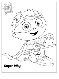 38+ super why coloring pages printable for printing and coloring. Super Why Coloring Pages Best Coloring Pages For Kids