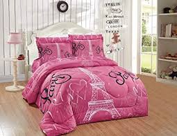 Eiffel Tower Twin Kids Bedspread Quilts Set For Teens Boys Girls Bedding Set Quilts Bedspreads Coverlets Bedding