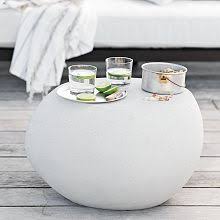 Outdoor Lounge Outdoor Chairs Outdoor Furniture West Elm Side Table Modern Garden Furniture Concrete Decor